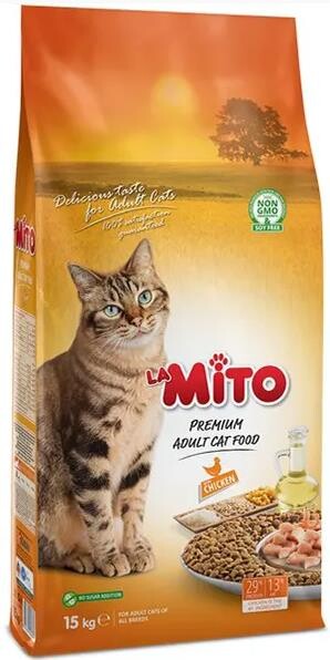 Lamito Tavuklu Yetişkin Kedi Maması 15 KG | SRC: Barcode: 8694686405864